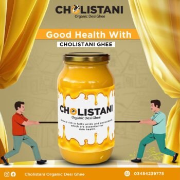 3kg Cholistani Organic Desi Ghee